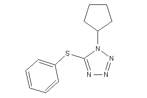 1-cyclopentyl-5-(phenylthio)tetrazole