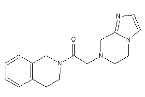 2-(6,8-dihydro-5H-imidazo[1,2-a]pyrazin-7-yl)-1-(3,4-dihydro-1H-isoquinolin-2-yl)ethanone