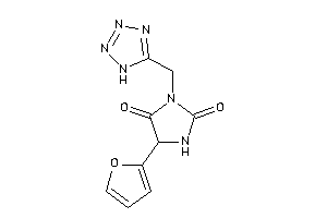 5-(2-furyl)-3-(1H-tetrazol-5-ylmethyl)hydantoin