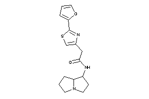 2-[2-(2-furyl)thiazol-4-yl]-N-pyrrolizidin-1-yl-acetamide