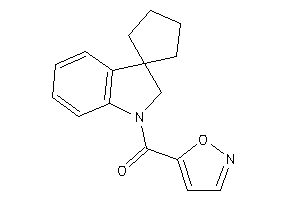 Isoxazol-5-yl(spiro[cyclopentane-1,3'-indoline]-1'-yl)methanone
