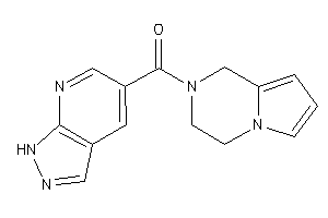 3,4-dihydro-1H-pyrrolo[1,2-a]pyrazin-2-yl(1H-pyrazolo[3,4-b]pyridin-5-yl)methanone