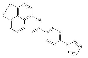 N-acenaphthen-5-yl-6-imidazol-1-yl-pyridazine-3-carboxamide