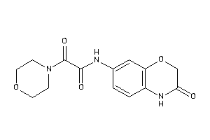 2-keto-N-(3-keto-4H-1,4-benzoxazin-7-yl)-2-morpholino-acetamide