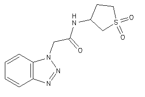 2-(benzotriazol-1-yl)-N-(1,1-diketothiolan-3-yl)acetamide