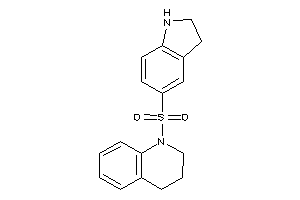 1-indolin-5-ylsulfonyl-3,4-dihydro-2H-quinoline