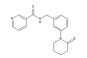 N-[3-(2-ketopiperidino)benzyl]nicotinamide