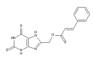 3-phenylacrylic Acid (2,6-diketo-3,7-dihydropurin-8-yl)methyl Ester