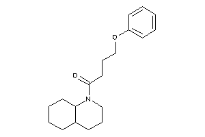 1-(3,4,4a,5,6,7,8,8a-octahydro-2H-quinolin-1-yl)-4-phenoxy-butan-1-one