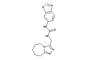 1-(1,3-benzothiazol-6-yl)-3-(6,7,8,9-tetrahydro-5H-[1,2,4]triazolo[4,3-a]azepin-3-ylmethyl)urea