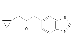 1-(1,3-benzothiazol-6-yl)-3-cyclopropyl-urea