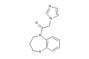 1-(3,4-dihydro-2H-1,5-benzothiazepin-5-yl)-2-imidazol-1-yl-ethanone