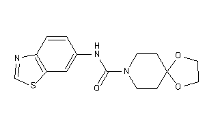 N-(1,3-benzothiazol-6-yl)-1,4-dioxa-8-azaspiro[4.5]decane-8-carboxamide