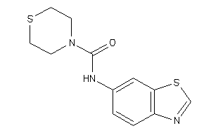 N-(1,3-benzothiazol-6-yl)thiomorpholine-4-carboxamide