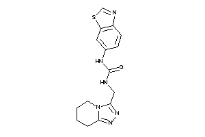 1-(1,3-benzothiazol-6-yl)-3-(5,6,7,8-tetrahydro-[1,2,4]triazolo[4,3-a]pyridin-3-ylmethyl)urea