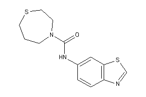 N-(1,3-benzothiazol-6-yl)-1,4-thiazepane-4-carboxamide