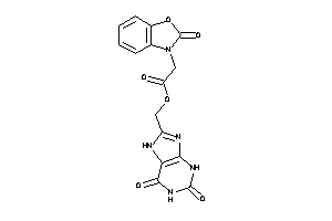 2-(2-keto-1,3-benzoxazol-3-yl)acetic Acid (2,6-diketo-3,7-dihydropurin-8-yl)methyl Ester