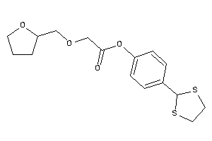 2-(tetrahydrofurfuryloxy)acetic Acid [4-(1,3-dithiolan-2-yl)phenyl] Ester