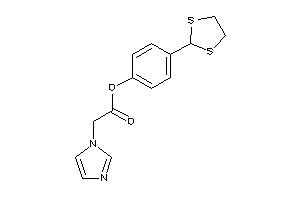Image of 2-imidazol-1-ylacetic Acid [4-(1,3-dithiolan-2-yl)phenyl] Ester