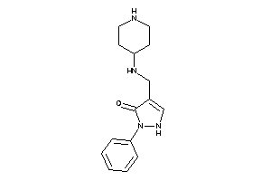 2-phenyl-4-[(4-piperidylamino)methyl]-3-pyrazolin-3-one
