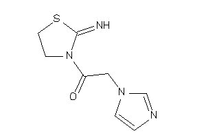 2-imidazol-1-yl-1-(2-iminothiazolidin-3-yl)ethanone