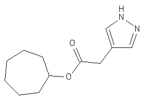 2-(1H-pyrazol-4-yl)acetic Acid Cycloheptyl Ester