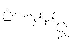 1,1-diketo-N'-[2-(tetrahydrofurfuryloxy)acetyl]thiolane-3-carbohydrazide