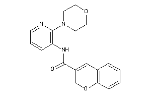 N-(2-morpholino-3-pyridyl)-2H-chromene-3-carboxamide