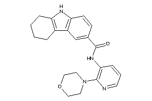 N-(2-morpholino-3-pyridyl)-6,7,8,9-tetrahydro-5H-carbazole-3-carboxamide