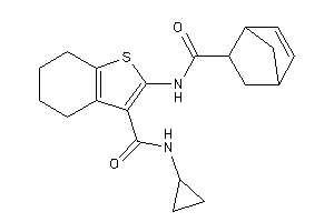 2-(bicyclo[2.2.1]hept-2-ene-5-carbonylamino)-N-cyclopropyl-4,5,6,7-tetrahydrobenzothiophene-3-carboxamide