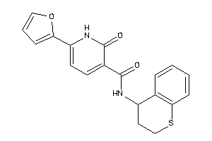 6-(2-furyl)-2-keto-N-thiochroman-4-yl-1H-pyridine-3-carboxamide