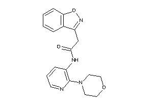 2-indoxazen-3-yl-N-(2-morpholino-3-pyridyl)acetamide