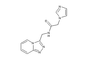 2-imidazol-1-yl-N-([1,2,4]triazolo[4,3-a]pyridin-3-ylmethyl)acetamide