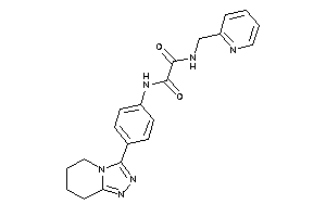 N-(2-pyridylmethyl)-N'-[4-(5,6,7,8-tetrahydro-[1,2,4]triazolo[4,3-a]pyridin-3-yl)phenyl]oxamide