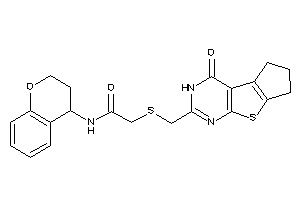 N-chroman-4-yl-2-[(ketoBLAHyl)methylthio]acetamide