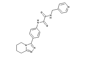 N-(4-pyridylmethyl)-N'-[4-(5,6,7,8-tetrahydro-[1,2,4]triazolo[4,3-a]pyridin-3-yl)phenyl]oxamide