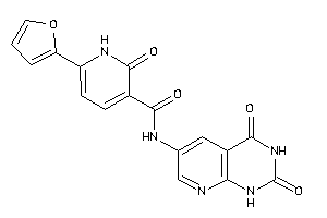 N-(2,4-diketo-1H-pyrido[2,3-d]pyrimidin-6-yl)-6-(2-furyl)-2-keto-1H-pyridine-3-carboxamide