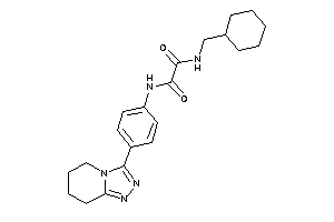 N-(cyclohexylmethyl)-N'-[4-(5,6,7,8-tetrahydro-[1,2,4]triazolo[4,3-a]pyridin-3-yl)phenyl]oxamide