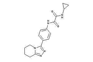 N-cyclopropyl-N'-[4-(5,6,7,8-tetrahydro-[1,2,4]triazolo[4,3-a]pyridin-3-yl)phenyl]oxamide