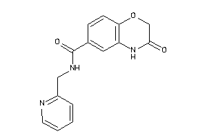 3-keto-N-(2-pyridylmethyl)-4H-1,4-benzoxazine-6-carboxamide