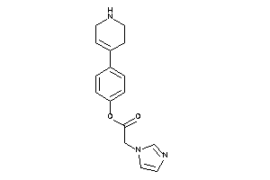 2-imidazol-1-ylacetic Acid [4-(1,2,3,6-tetrahydropyridin-4-yl)phenyl] Ester