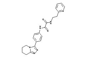 N-[2-(2-pyridyl)ethyl]-N'-[4-(5,6,7,8-tetrahydro-[1,2,4]triazolo[4,3-a]pyridin-3-yl)phenyl]oxamide