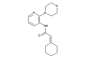 2-cyclohexylidene-N-(2-morpholino-3-pyridyl)acetamide