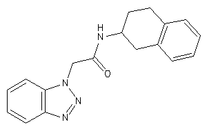 2-(benzotriazol-1-yl)-N-tetralin-2-yl-acetamide