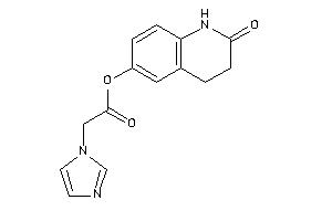 2-imidazol-1-ylacetic Acid (2-keto-3,4-dihydro-1H-quinolin-6-yl) Ester