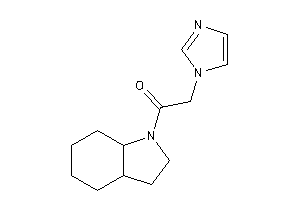 1-(2,3,3a,4,5,6,7,7a-octahydroindol-1-yl)-2-imidazol-1-yl-ethanone