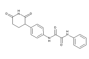 N-[4-(2,6-diketo-3-piperidyl)phenyl]-N'-phenyl-oxamide