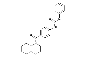 1-[4-(3,4,4a,5,6,7,8,8a-octahydro-2H-quinoline-1-carbonyl)phenyl]-3-phenyl-urea