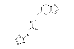 N-[2-(6,7-dihydro-4H-thieno[3,2-c]pyridin-5-yl)ethyl]-2-(1H-1,2,4-triazol-5-ylthio)acetamide