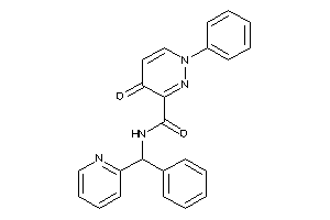 4-keto-1-phenyl-N-[phenyl(2-pyridyl)methyl]pyridazine-3-carboxamide